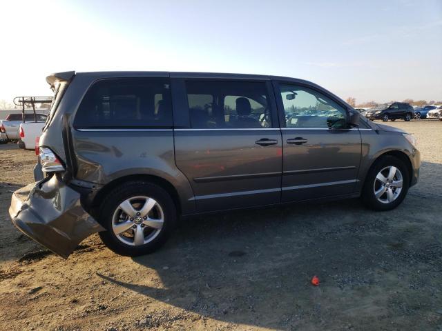 2V4RW3D14AR323166 - 2010 VOLKSWAGEN ROUTAN SE GRAY photo 3