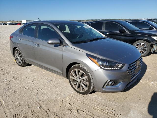 3KPC34A6XNE158357 - 2022 HYUNDAI ACCENT LIMITED GRAY photo 4