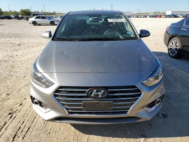 3KPC34A6XNE158357 - 2022 HYUNDAI ACCENT LIMITED GRAY photo 5