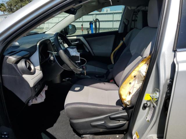 2T3WFREV4FW188317 - 2015 TOYOTA RAV4 XLE SILVER photo 7
