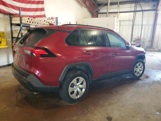 2T3G1RFV3KC002540 - 2019 TOYOTA RAV4 LE BURGUNDY photo 3