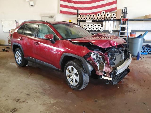 2T3G1RFV3KC002540 - 2019 TOYOTA RAV4 LE BURGUNDY photo 4