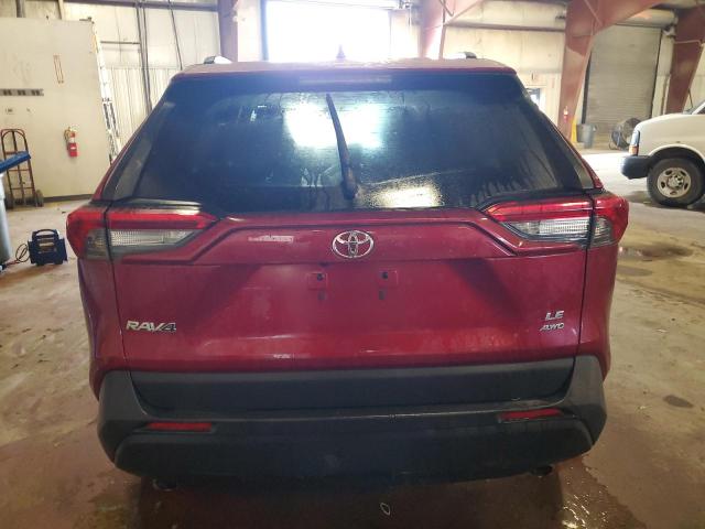2T3G1RFV3KC002540 - 2019 TOYOTA RAV4 LE BURGUNDY photo 6