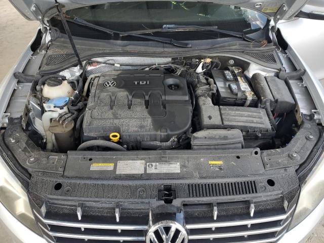 1VWCV7A31FC063337 - 2015 VOLKSWAGEN PASSAT SEL SILVER photo 11