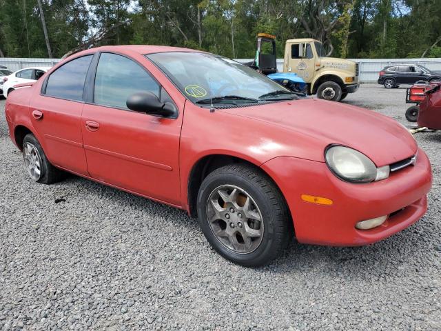 1B3ES46C0YD758824 - 2000 DODGE NEON BASE RED photo 4