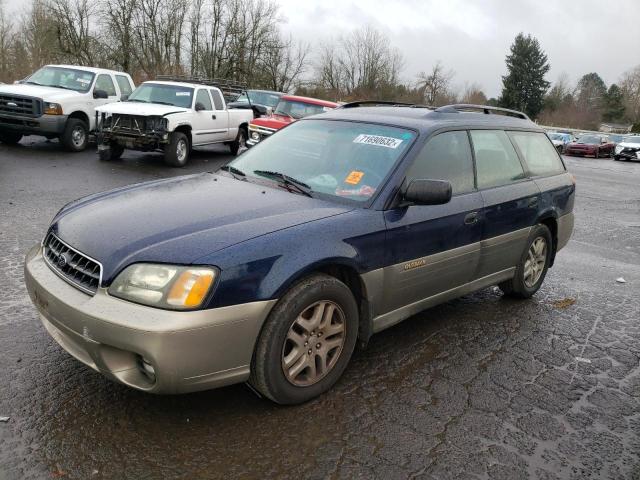 4S3BH675837643875 - 2003 SUBARU LEGACY OUTBACK AWP 蓝色 照片 1