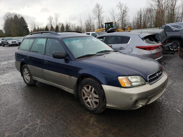 4S3BH675837643875 - 2003 SUBARU LEGACY OUTBACK AWP 蓝色 照片 4