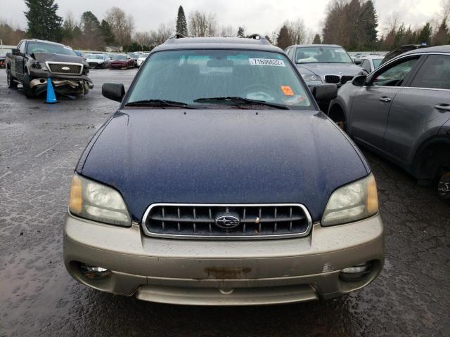 4S3BH675837643875 - 2003 SUBARU LEGACY OUTBACK AWP 蓝色 照片 5