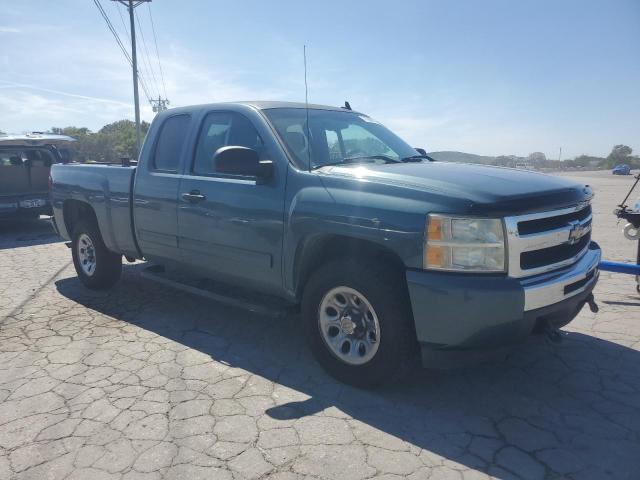 1GCEC19C89Z195919 - 2009 CHEVROLET SILVERADO C1500 BLUE photo 4