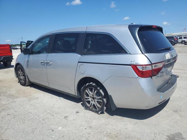5FNRL5H68BB066756 - 2011 HONDA ODYSSEY EXL SILVER photo 2