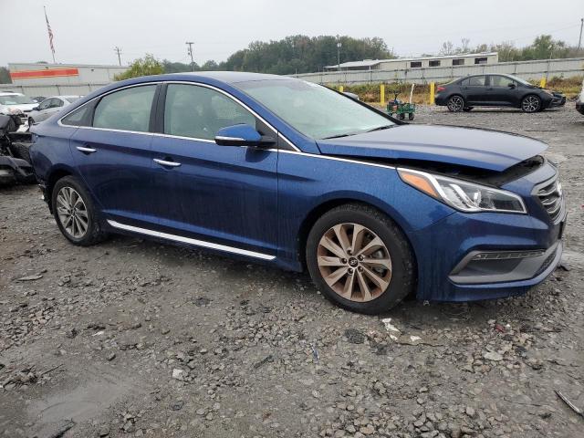 5NPE34AF0GH361054 - 2016 HYUNDAI SONATA SPORT BLUE photo 4