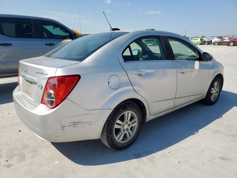 1G1JC5SH3F4106710 - 2015 CHEVROLET SONIC LT 银色 照片 3