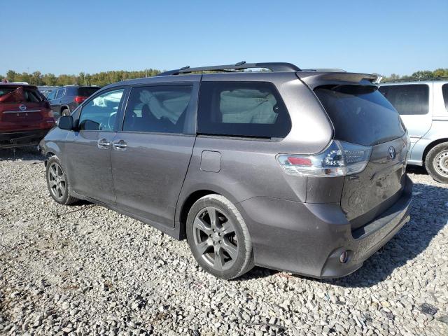 5TDXZ3DC3HS871851 - 2017 TOYOTA SIENNA SE GRAY photo 2