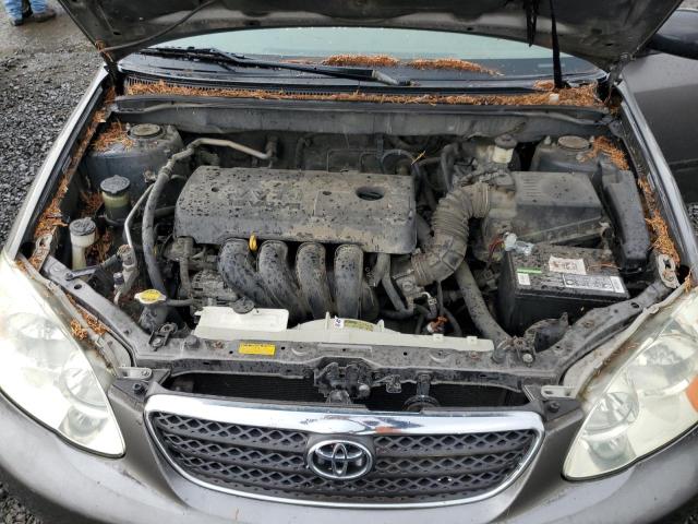 1NXBR32E07Z773252 - 2007 TOYOTA COROLLA CE Gri fotoğraf 11