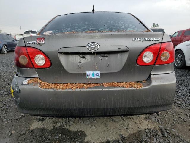 1NXBR32E07Z773252 - 2007 TOYOTA COROLLA CE Gri fotoğraf 6