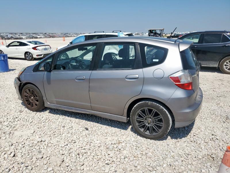 JHMGE884X9S067257 - 2009 HONDA FIT SPORT CHARCOAL photo 2