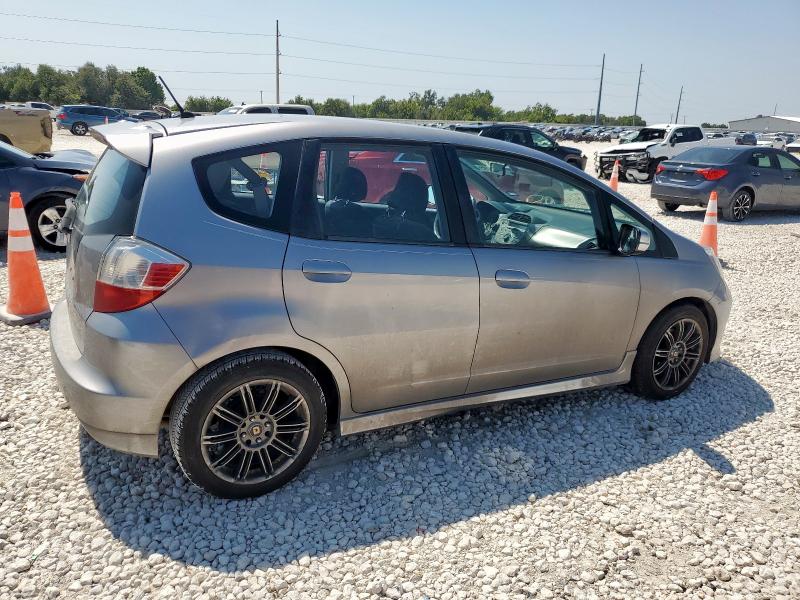JHMGE884X9S067257 - 2009 HONDA FIT SPORT CHARCOAL photo 3