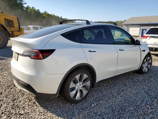 5YJYGDEE7MF072721 - 2021 TESLA MODEL Y Білий фото 3