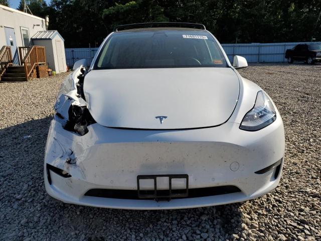 5YJYGDEE7MF072721 - 2021 TESLA MODEL Y Білий фото 5