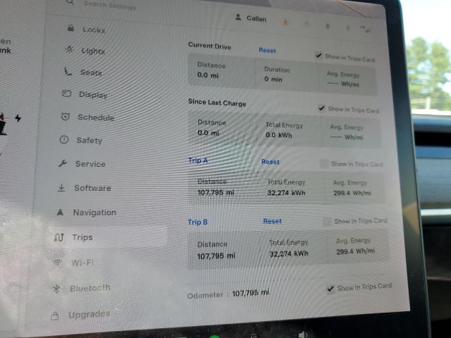 5YJYGDEE7MF072721 - 2021 TESLA MODEL Y Білий фото 9