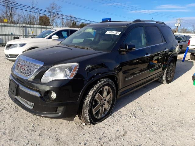 1GKKVTED1BJ221633 - 2012 GMC ACADIA LIM DENALI BLACK photo 1