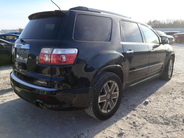 1GKKVTED1BJ221633 - 2012 GMC ACADIA LIM DENALI BLACK photo 3