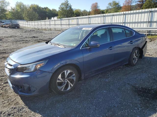 4S3BWAC69L3010672 - 2020 SUBARU LEGACY PREMIUM BLUE photo 1