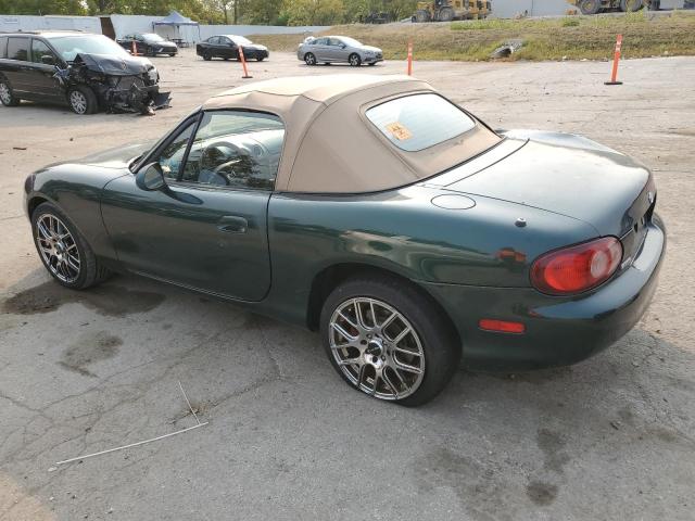 JM1NB353130304835 - 2003 MAZDA MX-5 MIATA BASE GREEN photo 2