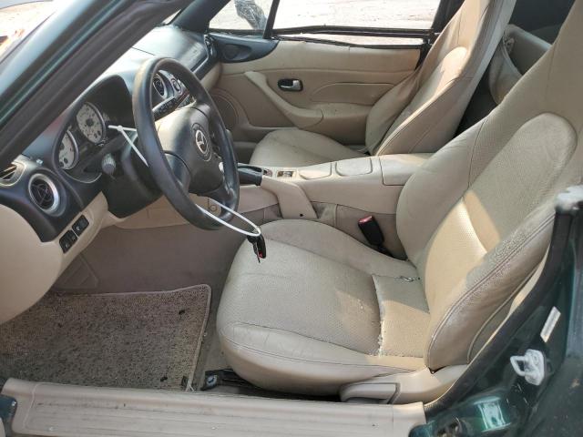 JM1NB353130304835 - 2003 MAZDA MX-5 MIATA BASE GREEN photo 7