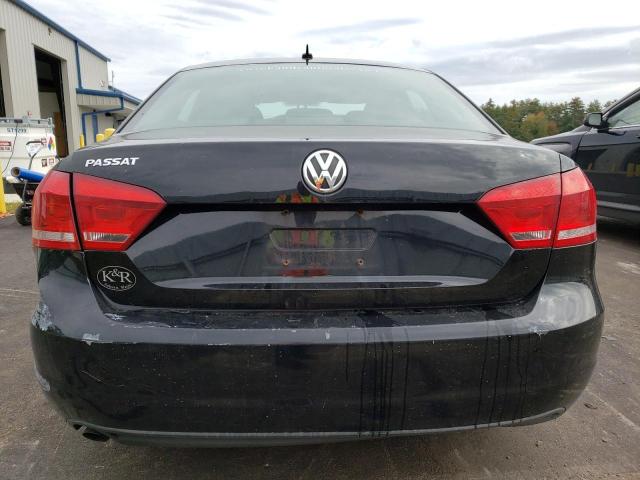 1VWAP7A33CC070707 - 2012 VOLKSWAGEN PASSAT S BLACK photo 6