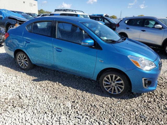 ML32F4FJ0HHF11791 - 2017 MITSUBISHI MIRAGE G4 SE BLUE photo 4