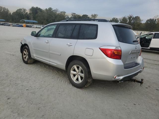 JTEZK3EH0A2105317 - 2010 TOYOTA HIGHLANDER SILVER photo 2