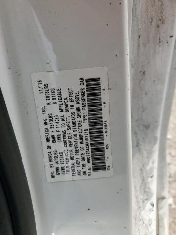 1HGCT2B8XHA002719 - 2017 HONDA ACCORD EXL თეთრი ფოტო 12