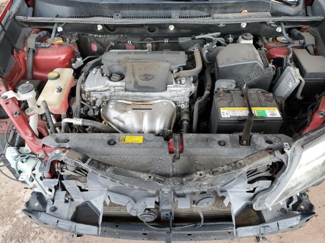 2T3BFREV2DW110856 - 2013 TOYOTA RAV4 LE 红色 照片 12