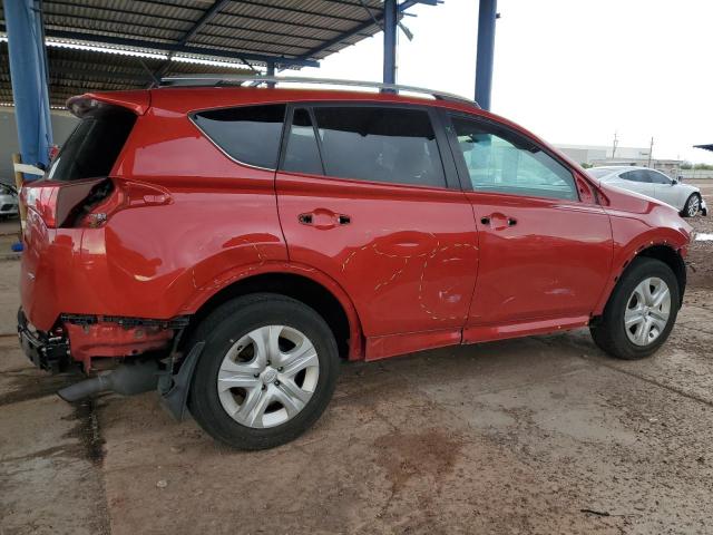 2T3BFREV2DW110856 - 2013 TOYOTA RAV4 LE 红色 照片 3