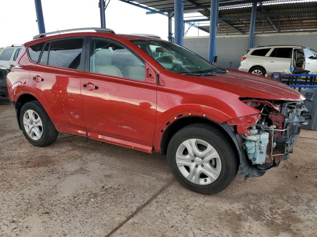2T3BFREV2DW110856 - 2013 TOYOTA RAV4 LE 红色 照片 4