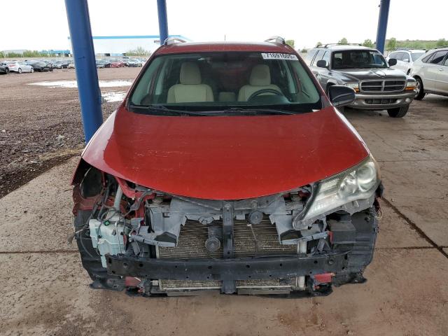 2T3BFREV2DW110856 - 2013 TOYOTA RAV4 LE 红色 照片 5