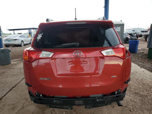 2T3BFREV2DW110856 - 2013 TOYOTA RAV4 LE 红色 照片 6