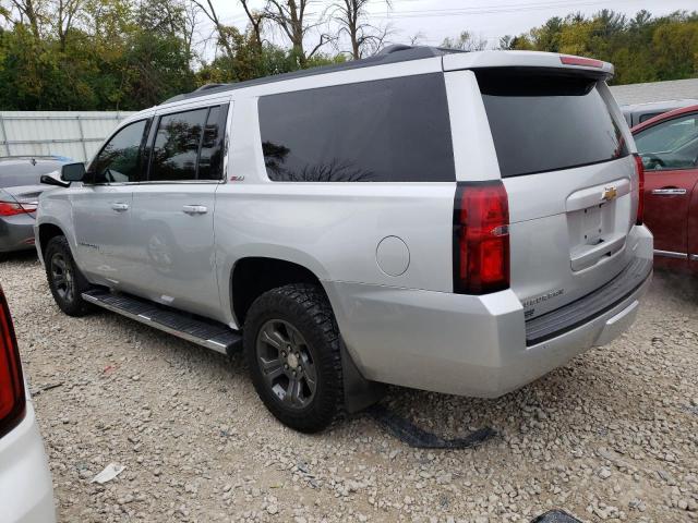 1GNSKJKC1FR695374 - 2015 CHEVROLET SUBURBAN K1500 LT SILVER photo 2