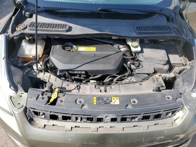 1FMCU0GX4DUD12529 - 2013 FORD ESCAPE SE GREEN photo 12