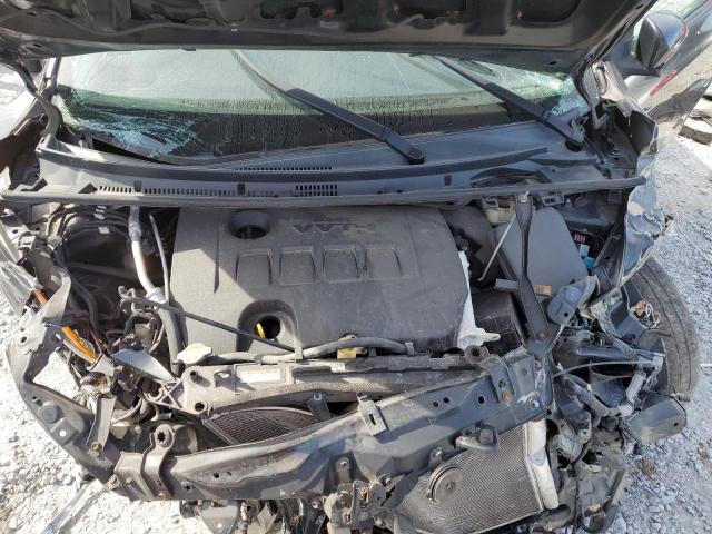 2T1BURHE6FC388528 - 2015 TOYOTA COROLLA L BLACK photo 11