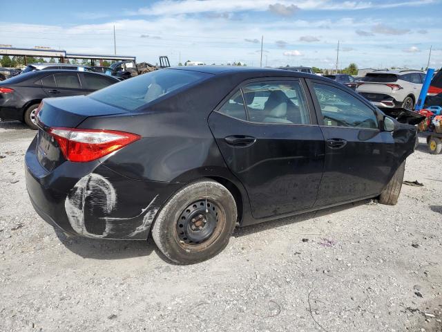 2T1BURHE6FC388528 - 2015 TOYOTA COROLLA L BLACK photo 3