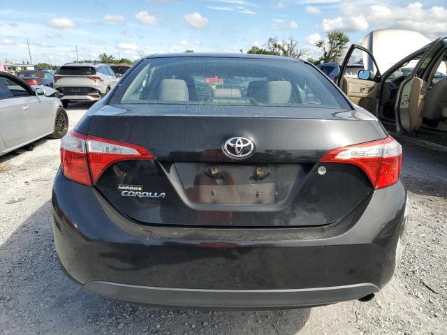 2T1BURHE6FC388528 - 2015 TOYOTA COROLLA L BLACK photo 6