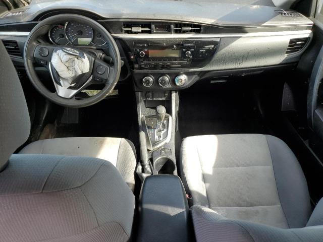 2T1BURHE6FC388528 - 2015 TOYOTA COROLLA L BLACK photo 8