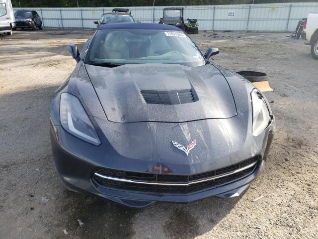 1G1YF3D7XE5118599 - 2014 CHEVROLET CORVETTE STINGRAY 3LT BLUE photo 5