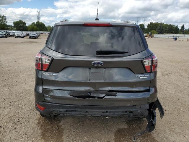 1FMCU0JD3HUA48546 - 2017 FORD ESCAPE TITANIUM 灰色 照片 6