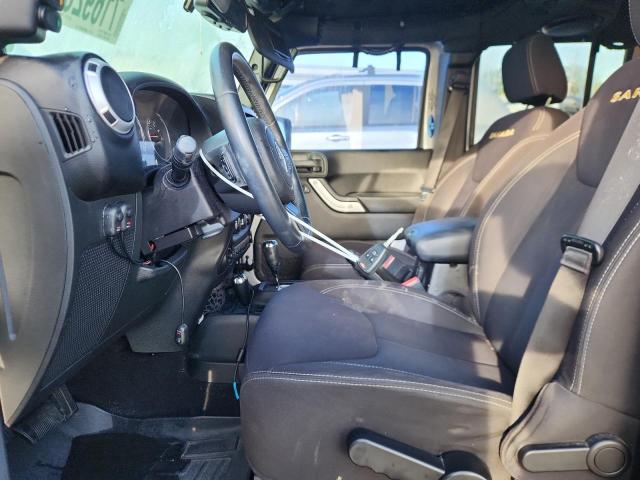 1C4BJWEG0DL586136 - 2013 JEEP WRANGLER U SAHARA SILVER photo 7