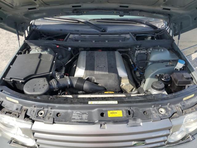 SALME11414A170161 - 2004 LAND RANGE ROVER HSE GRAY photo 12