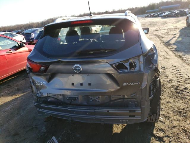 JN1BJ1CR6JW204180 - 2018 NISSAN ROGUE SPOR S GRAY photo 6