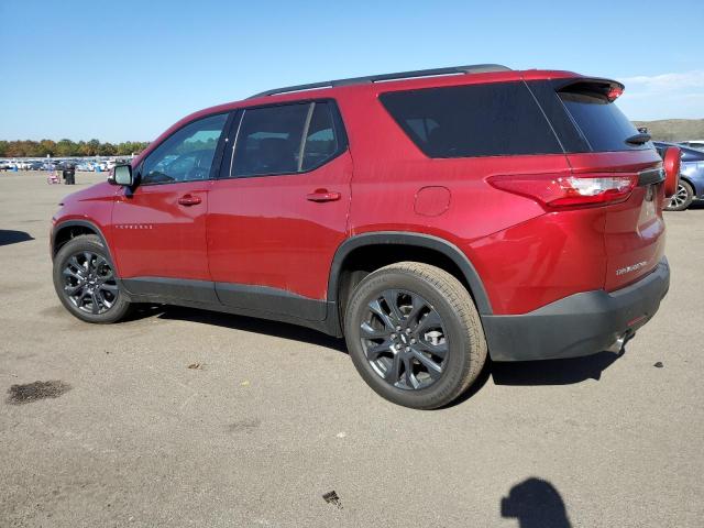 1GNEVJKW1MJ214016 - 2021 CHEVROLET TRAVERSE RS RED photo 2